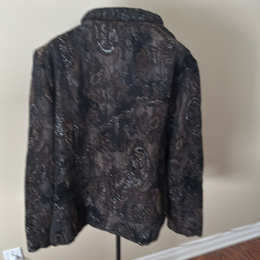 Jacket brown/black/silver threading' - Picture 2 of 7